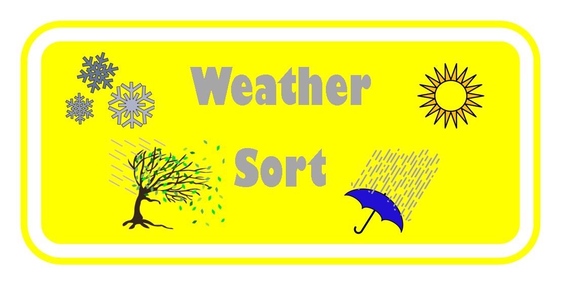 Folder Games and More: Weather: Sunny, Snowy, Windy, Rainy