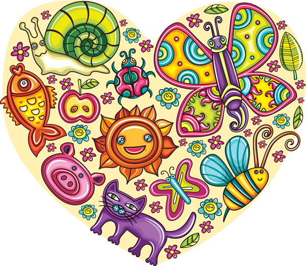 Heart Art Images - Clipart library