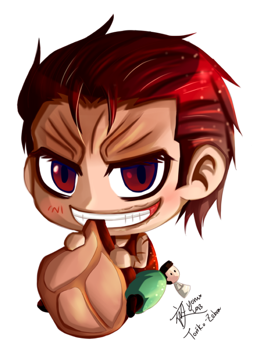 Toriko-Chibi Zebra coloured ver by yorutay on Clipart library