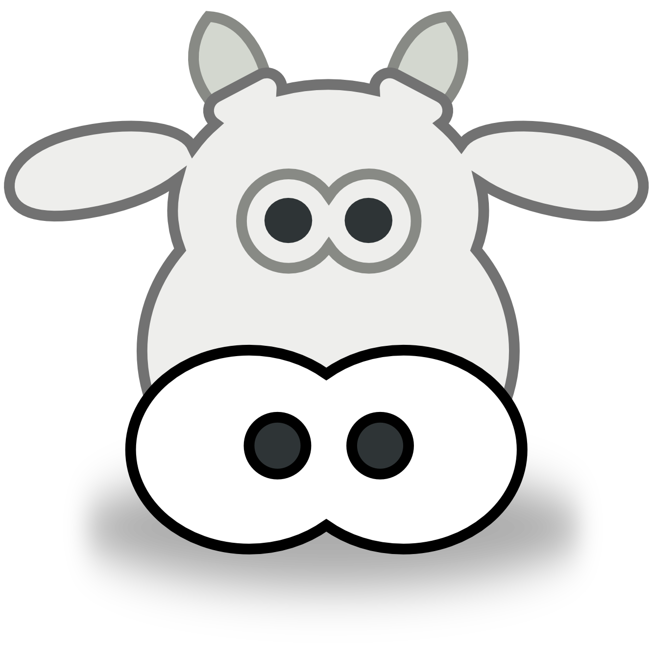 Free Cow Face Cartoon, Download Free Cow Face Cartoon png images, Free