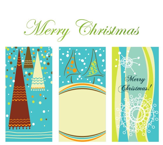 Winter Christmas Vertical Background Vector Graphic | Free Vector 