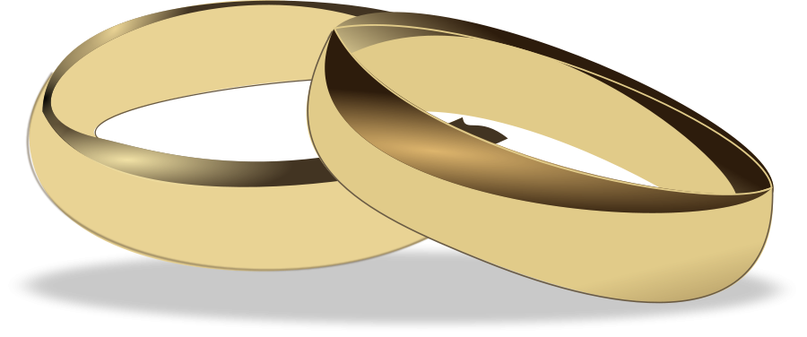 Wedding rings Clipart, vector clip art online, royalty free 