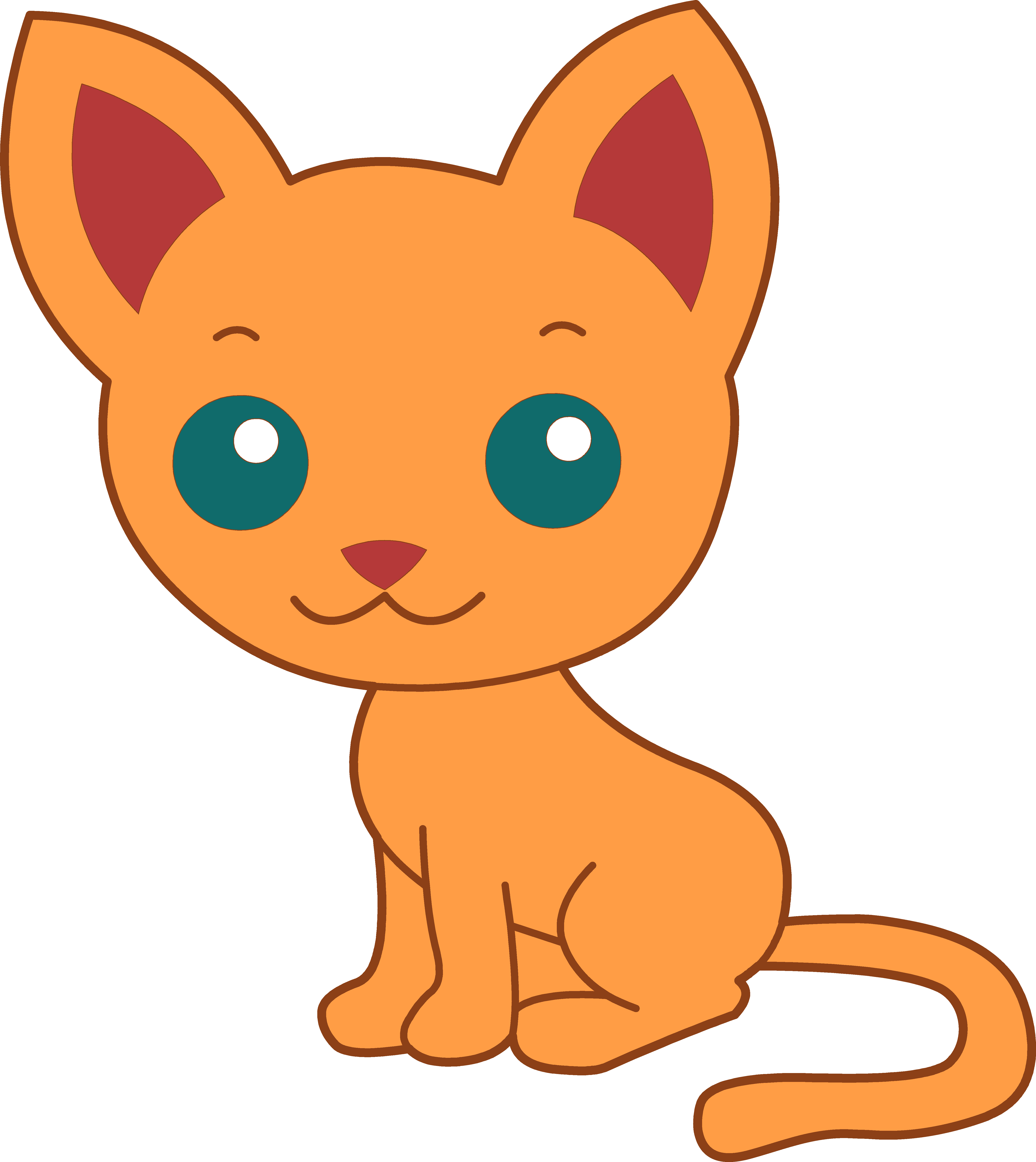 Free Orange Cartoon Cats, Download Free Orange Cartoon Cats png images