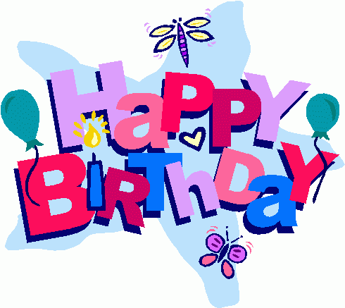Happy birthday clip art nice and kute | Download Free Word, Excel, PDF