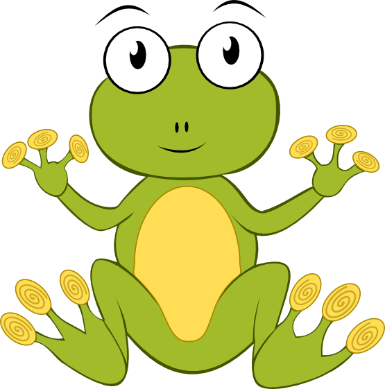 Free Cartoon Frog Clip Art
