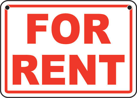 For Rent Sign  - R5511