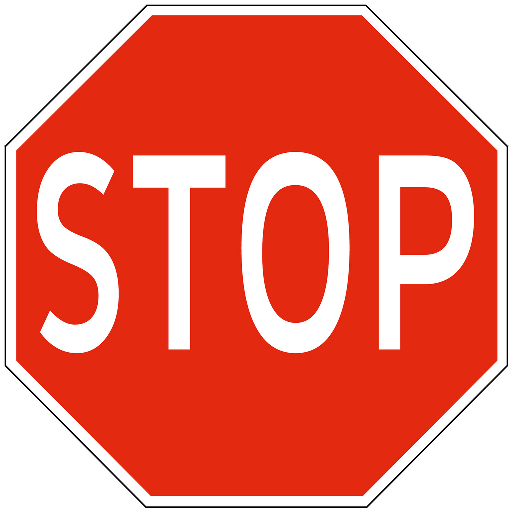 Stop Sign - Dr. Michelle Mazur