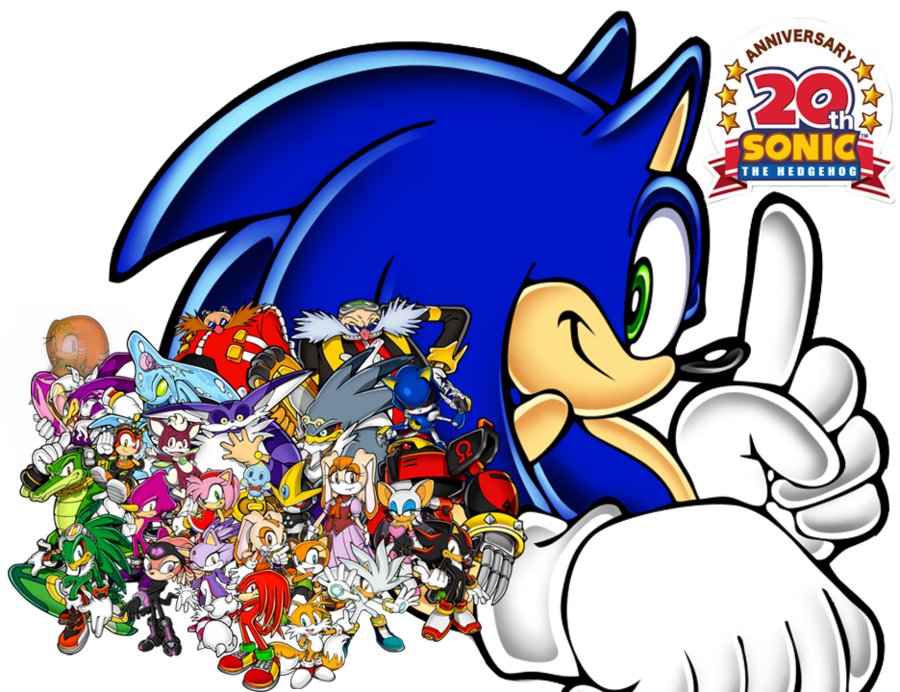 Sonic the Hedgehog: 20th Anniversary Wallpaper by 