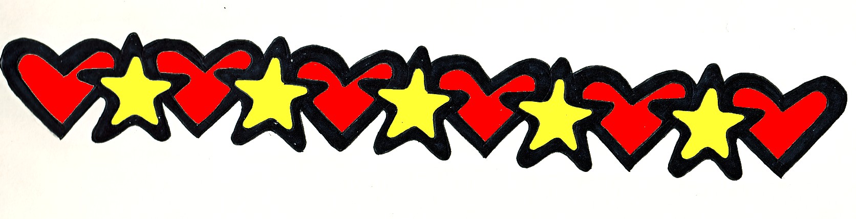free clip art hearts and stars - photo #48