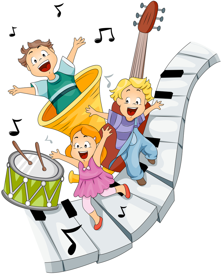 cartoon playing musical instruments - Clip Art Library