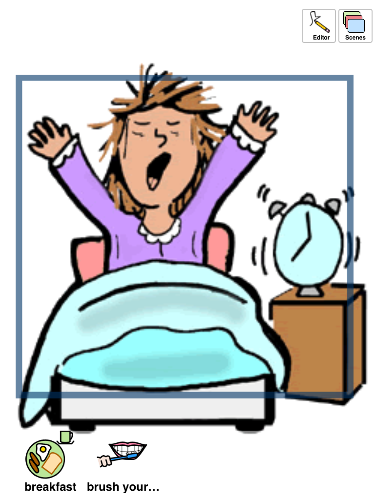 Waking Up Early In The Morning Clipart