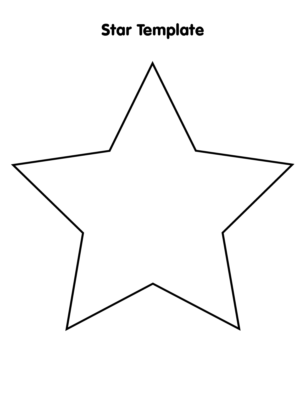 Free Star Template, Download Free Star Template png images, Free ClipArts on Clipart Library