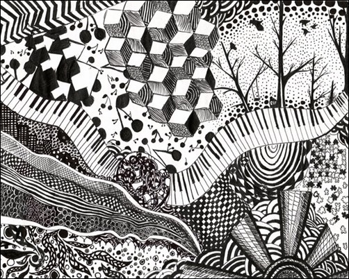 Free Black And White Patterns To Draw Download Free Black And White