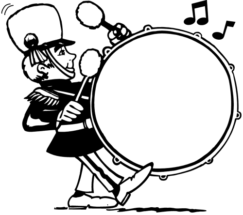 marching band hat clip art - photo #41