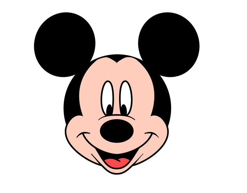 Mickey Mouse Face Drawing - Gallery