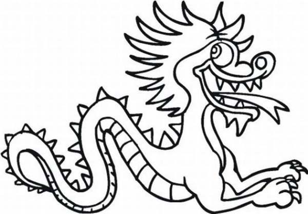 Chinese Dragons Drawings For Kids - Gallery