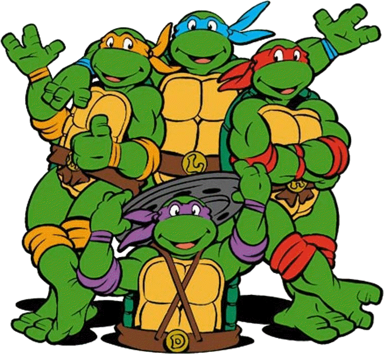 Teenage Mutant Ninja Turtles 55, comic book decals, comic book 