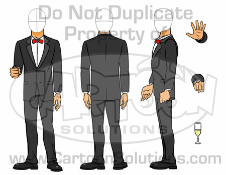 Cartoon Solutions :: Anm Studio Character Builder :: Male Bodies 