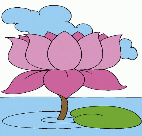 Free Cartoon Lotus Flower, Download Free Cartoon Lotus Flower png images,  Free ClipArts on Clipart Library