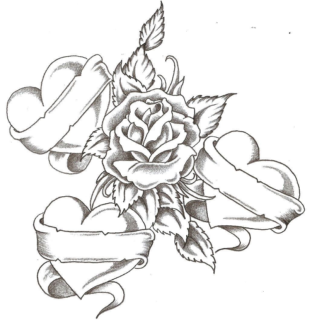 Featured image of post Easy Three Roses Drawing - I wish i could draw a rose like this before when i wanted to make a it is very good and convenient if you know how to draw a rose by heart without seeing one.