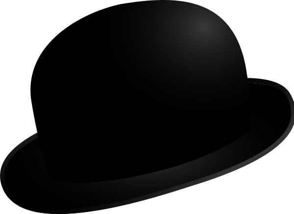 Bowler Hat Clipart | Clipart library - Free Clipart Images