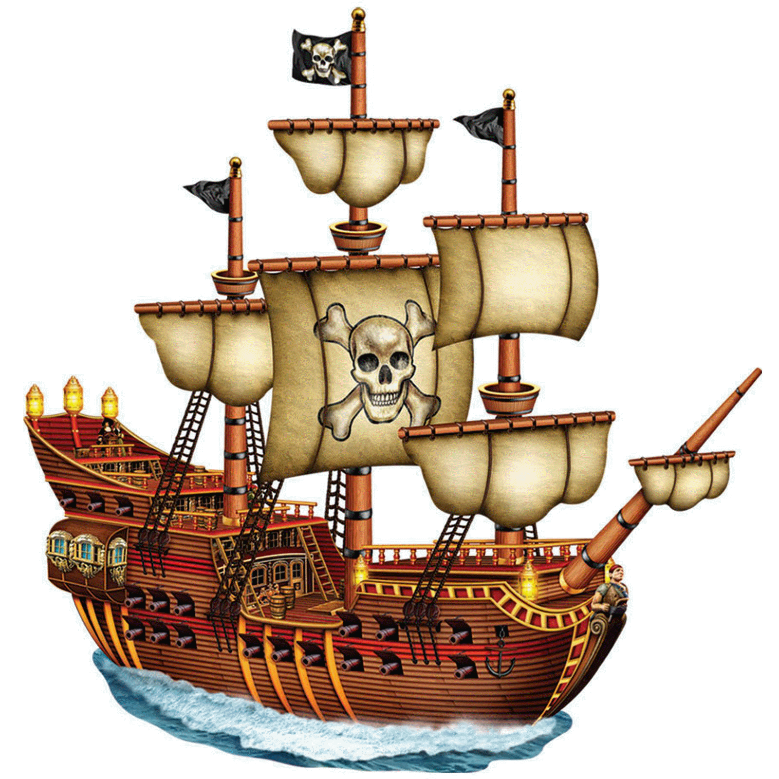 Free Cartoon Pirate Ship, Download Free Cartoon Pirate Ship png images,  Free ClipArts on Clipart Library
