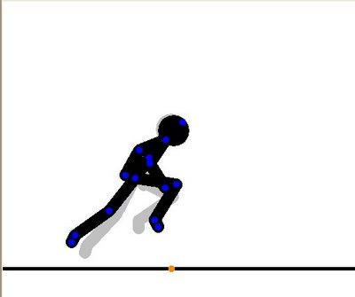 Running Stick Person - Clipart library