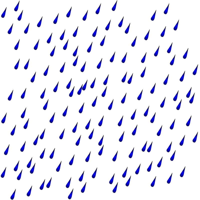 Rain image - vector clip art online, royalty free  public domain