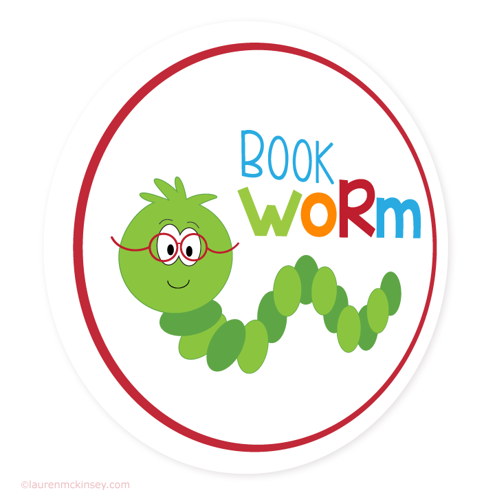 free bookworm clipart - photo #20