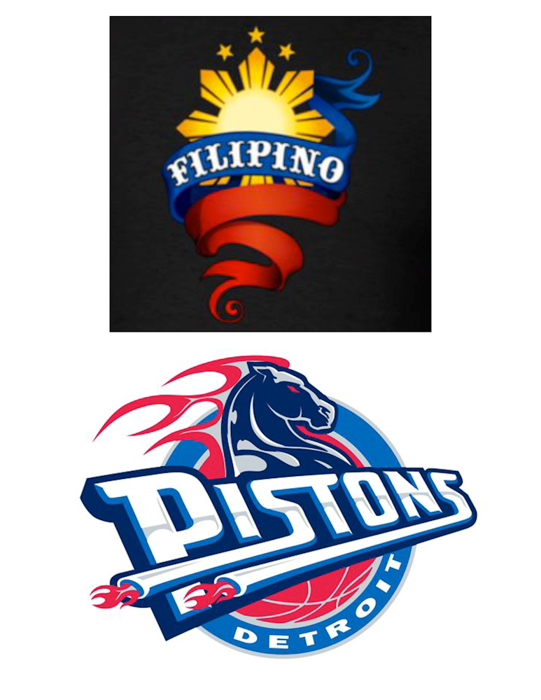 FAST-D (Filipino American Sports Teams of Detroit) logo design 