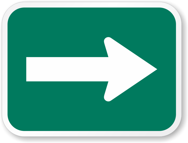 Free Printable Directional Arrow Signs Download Free Powerpoint