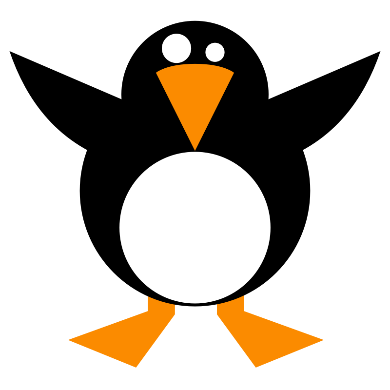 Clipart - Simple Penguin