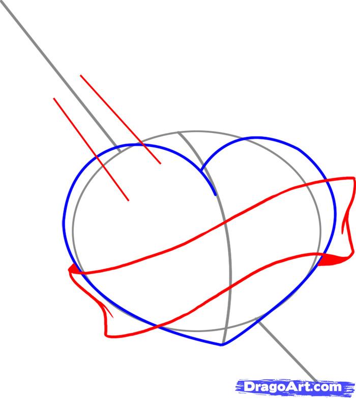 How to Draw a Heart With a Sword, Step by Step, Tattoos, Pop 