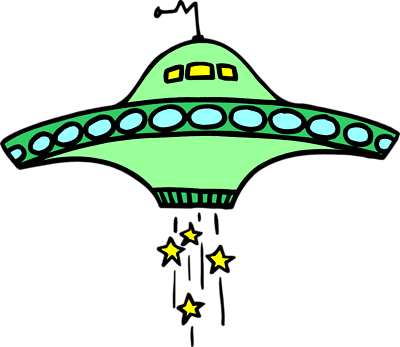 Flying Saucer Clip Art - Clipart library