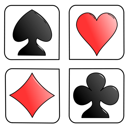 Playing Card Symbols Clip Art Download