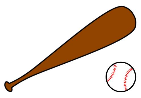 Baseball Bat Clipart | Clipart library - Free Clipart Images