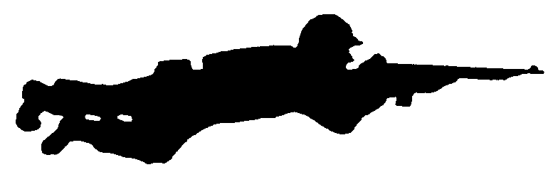 1-2a soldier with M16, silhouette