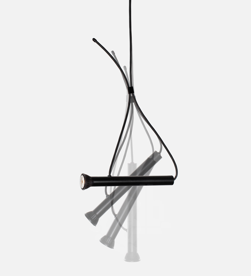 suspended lasso torch light by quentin de coster for CINNA - LIGNE 