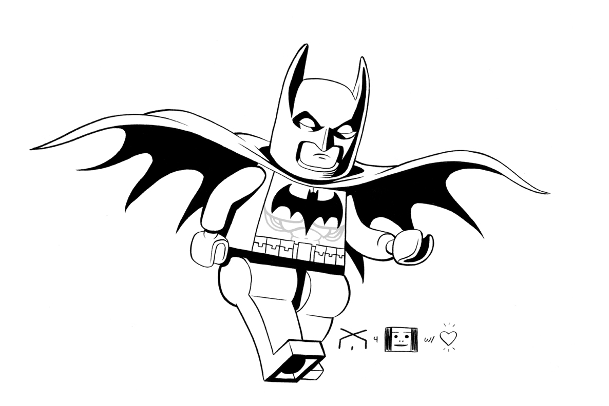 lego batman pictures to color | Coloring Picture HD For Kids 