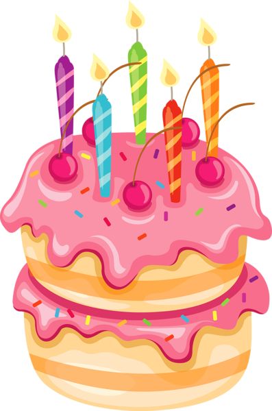 Pix For  Birthday Cakes Clipart
