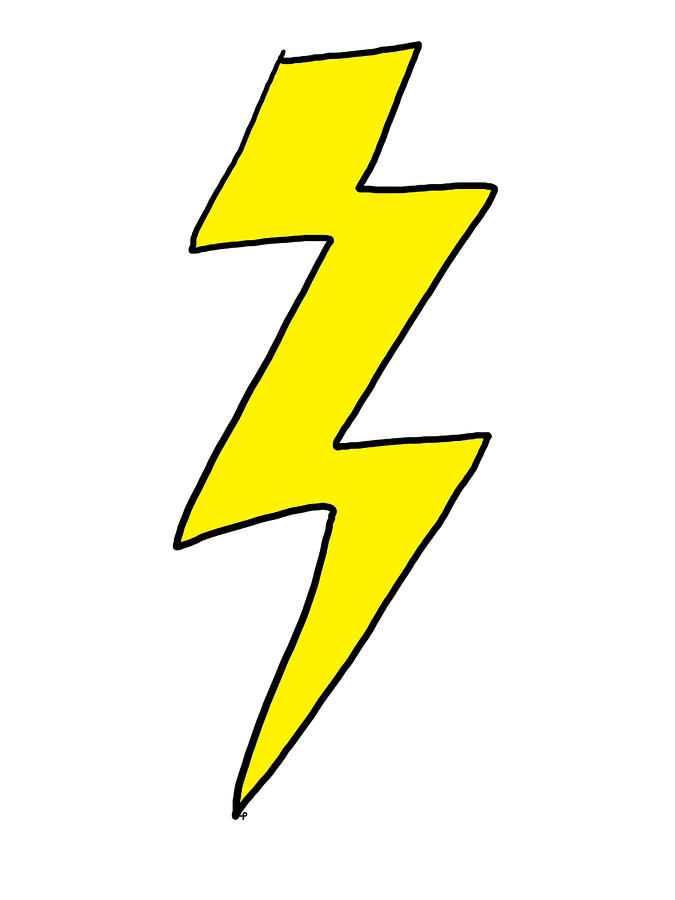 Free Printable Lightning Bolt, Download Free Printable Lightning Bolt