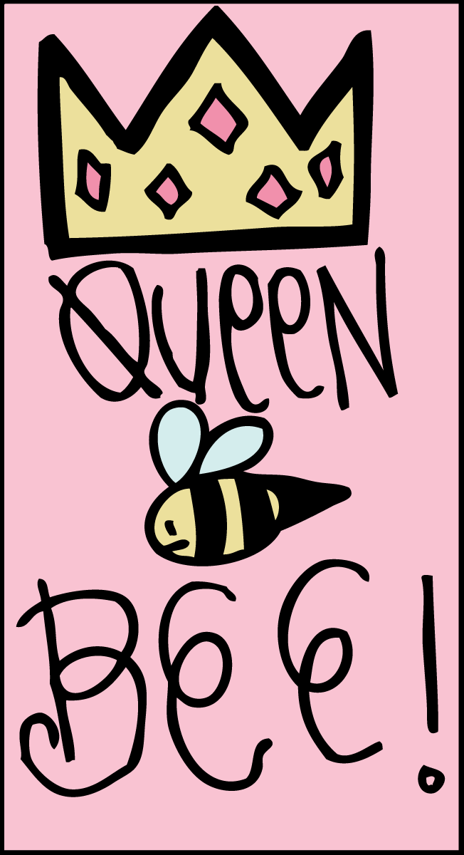 Pix For  Queen Bee Cartoon Clip Art
