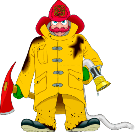 Firefighter Cartoon | Clipart library - Free Clipart Images