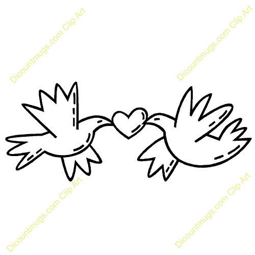 Two Dove Clipart | Clipart library - Free Clipart Images