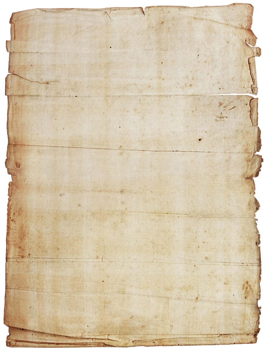 Free Old Paper Transparent Background, Download Free Old Paper