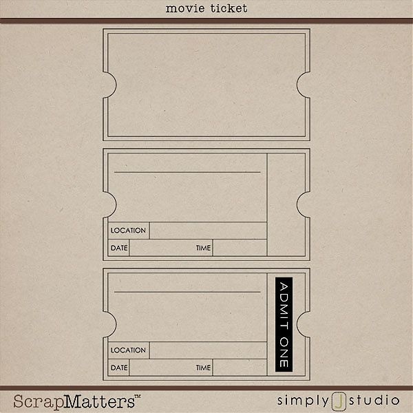 Vintage Train Ticket Template from clipart-library.com