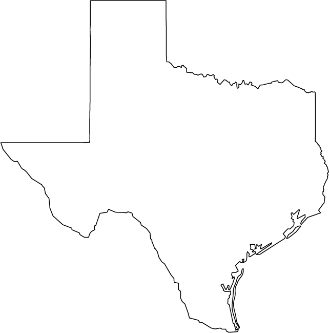 Free Texas Outline, Download Free Texas Outline png images, Free