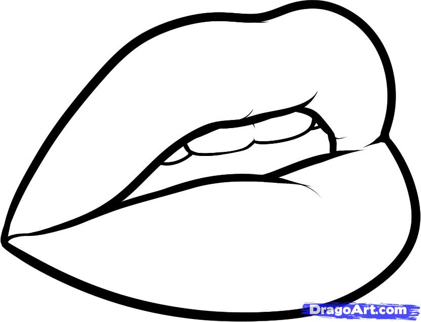 Free Lips Coloring Pages Download Free Lips Coloring Pages Png Images