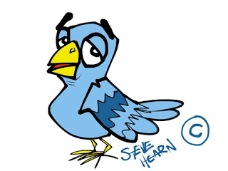 Pencil Dreams: Bird cartoon