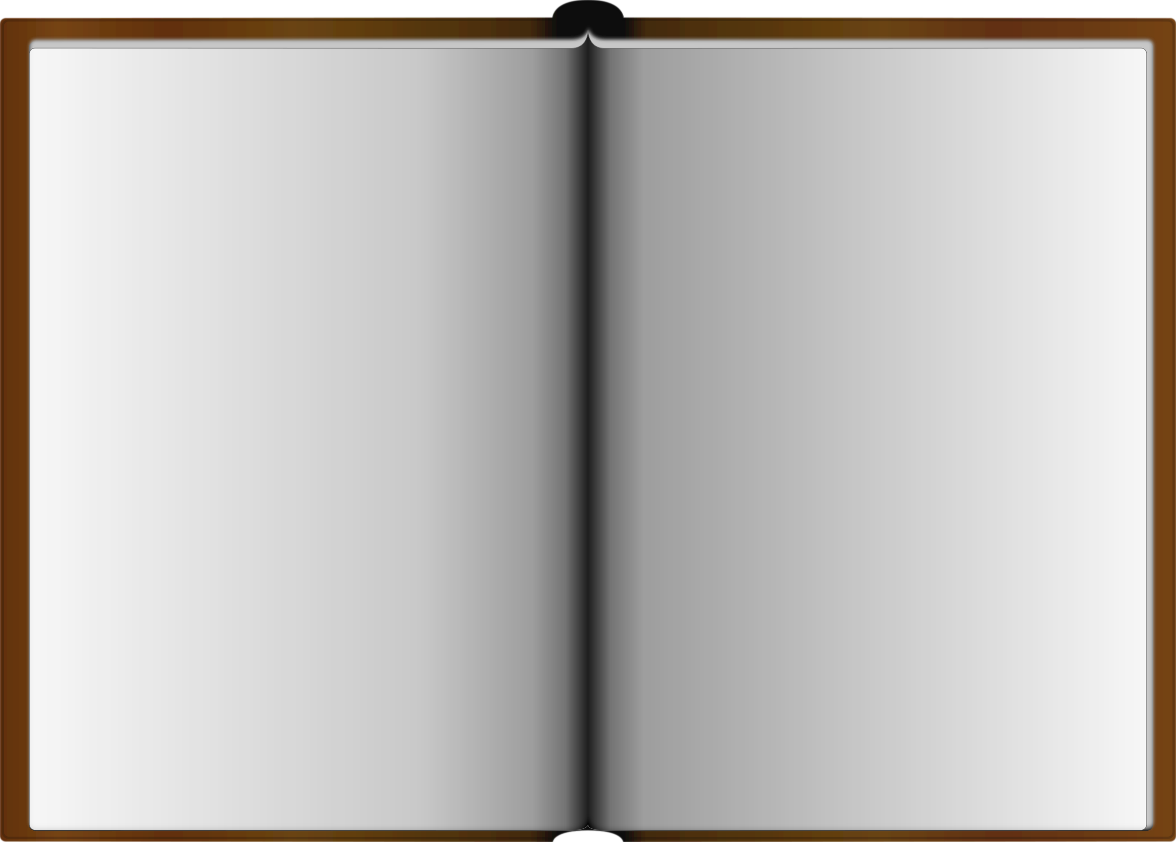Clipart - opened book